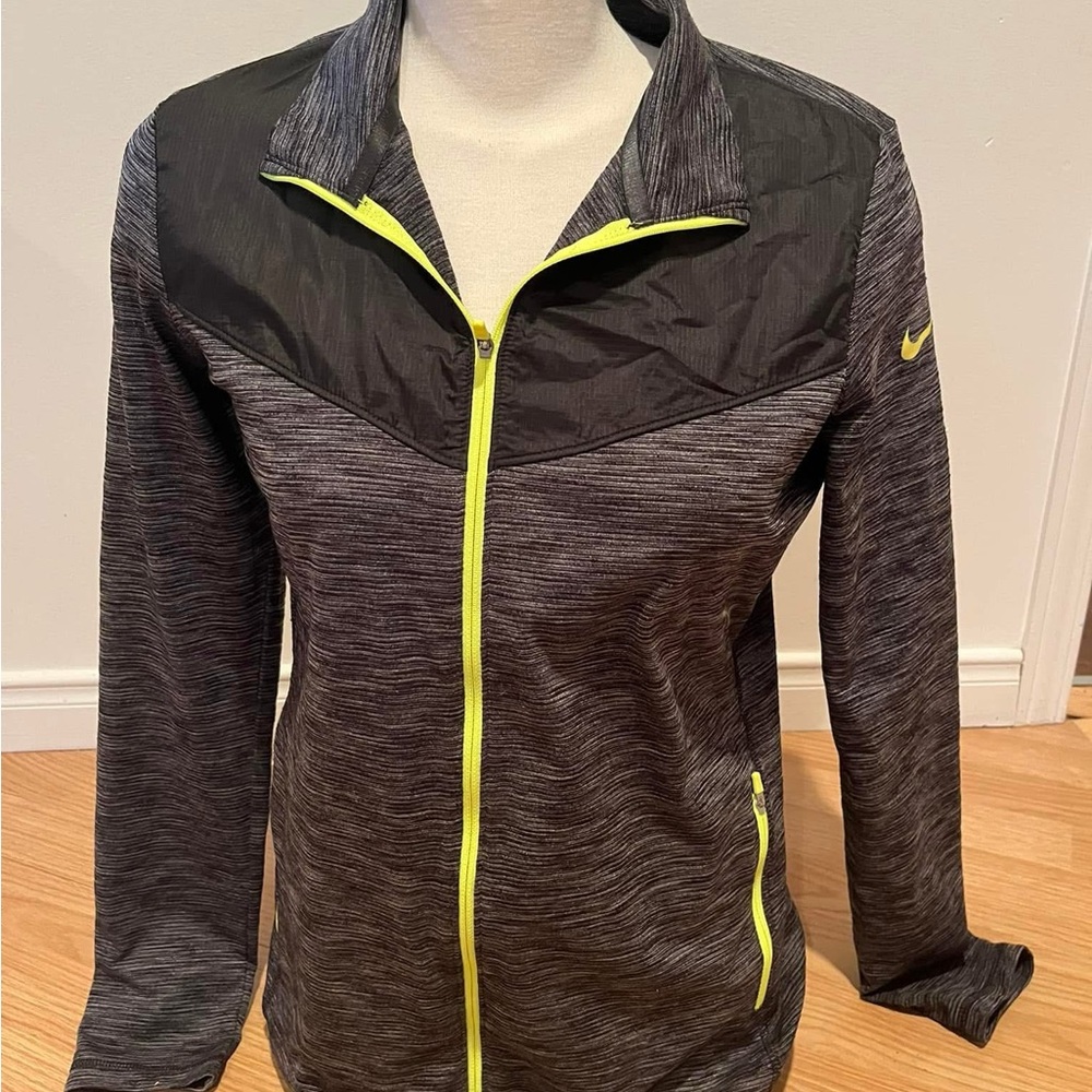 Nike Women's Black and Yellow Jacket